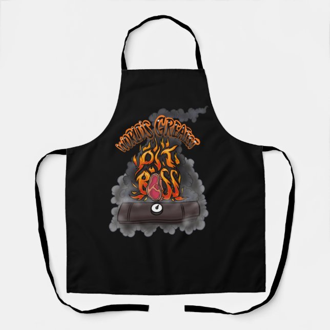 World’s greatest pit boss  apron (Front)