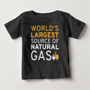 World’s Largest Source Of Natural Gas Baby T-Shirt