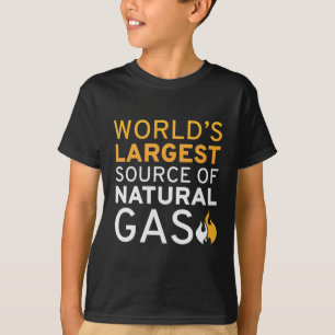 World’s Largest Source Of Natural Gas T-Shirt