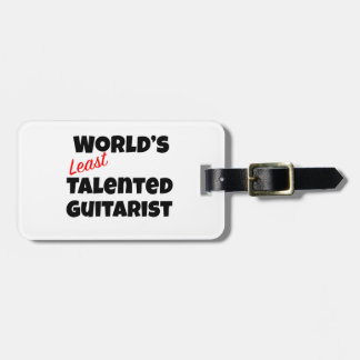 World’s Least Talented Guitarist Luggage Tag