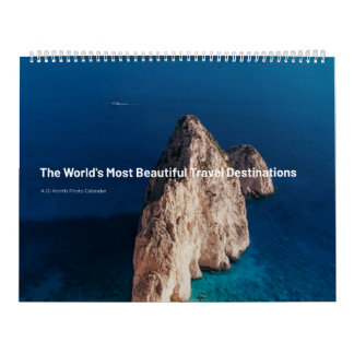 World’s Most Beautiful Scenic Travel Destinations  Calendar