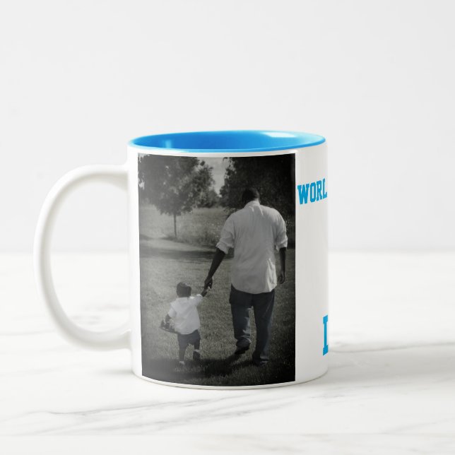 World’s Number One Dad Father’s Day Coffee Mug (Left)