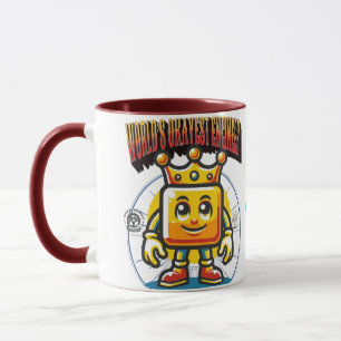 World’s Okayest Engineer Coffee Mug – Funny Gift 