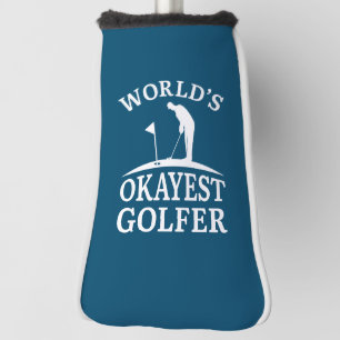 World’s Okayest Golfer Golf Head Cover
