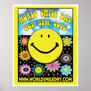 World Smile Day® 2012 Poster - 16x20"