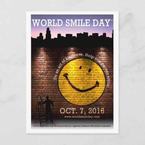 World Smile Day 2016 Postcards