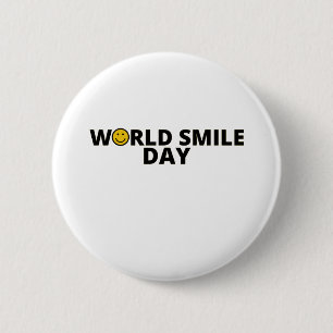 World Smile Day Button