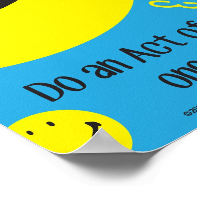 World Smile Day Poster 12x16 | Zazzle