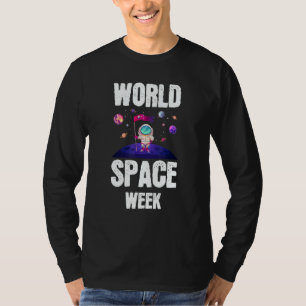 World Space Week World T-Shirt