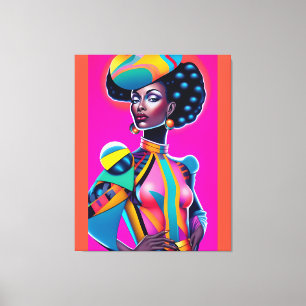 World Staged Composure Ken Gage Art Canvas Print