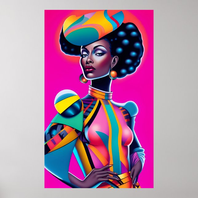 World Staged Composure Ken Gage Art Poster (Front)