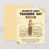 World Teachers' Day (Front/Back)