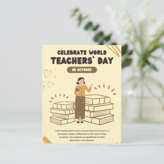 World Teachers' Day (Standing Front)