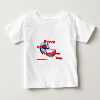World Television Day November 21 Baby T-Shirt
