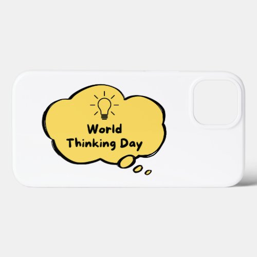 World Thinking Day iPhone 13 Case