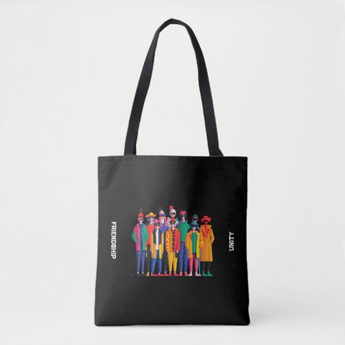 World Thinking Day Friendship Unity Diversity Tote Bag