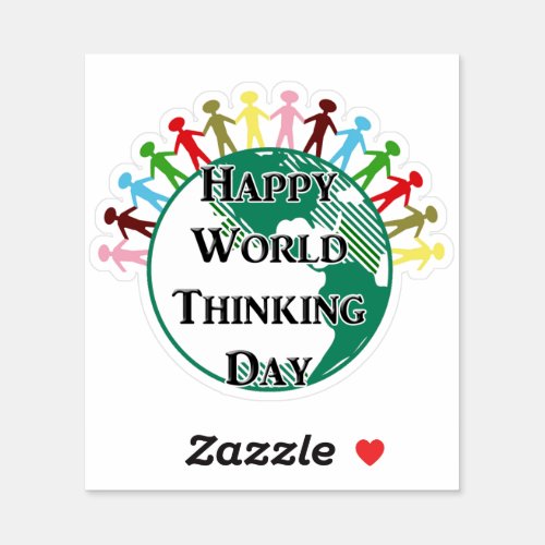 World Thinking Day Sticker