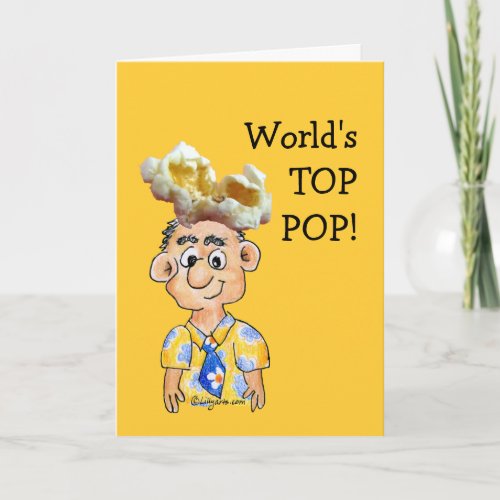 World Top Pop _Fathers Day Card