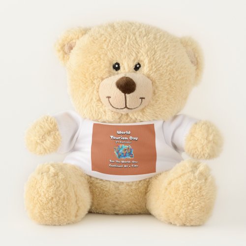 World Tourism Day See the World Teddy Bear