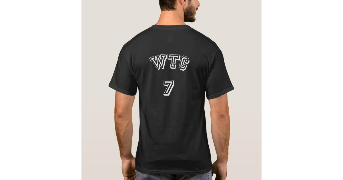 World Trade Center 7 black tshirt | Zazzle