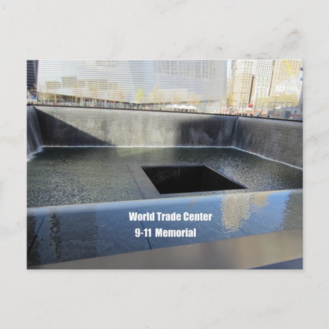 World Trade Center, 9/11 Memorial Postcard (Front)