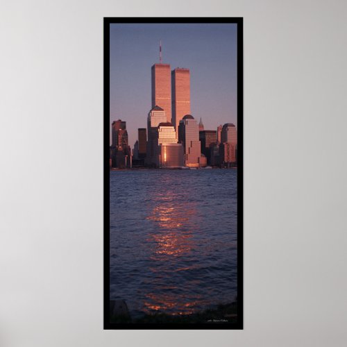 World Trade Center at Sunset Poster