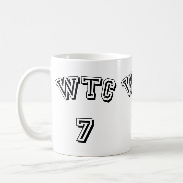 World Trade Center building WTC 7 Coffee Mug (Left)