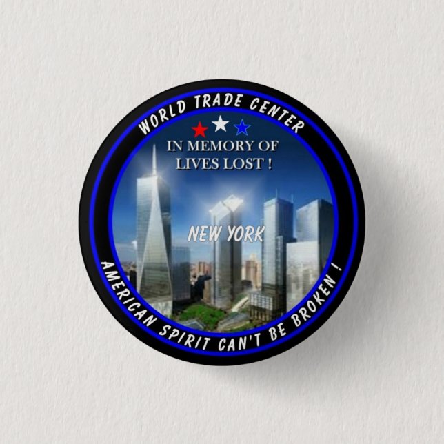 World Trade Center Button (Front)