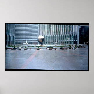 World Trade Center park Poster