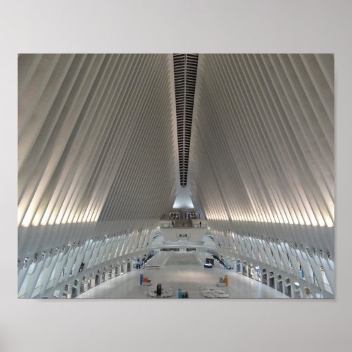 World Trade Center Transportation Hub 3 Poster