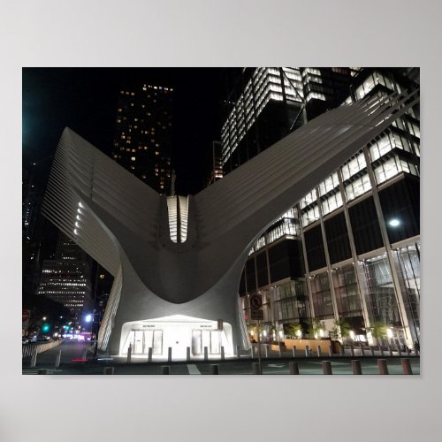 World Trade Center Transportation Hub 4 Poster