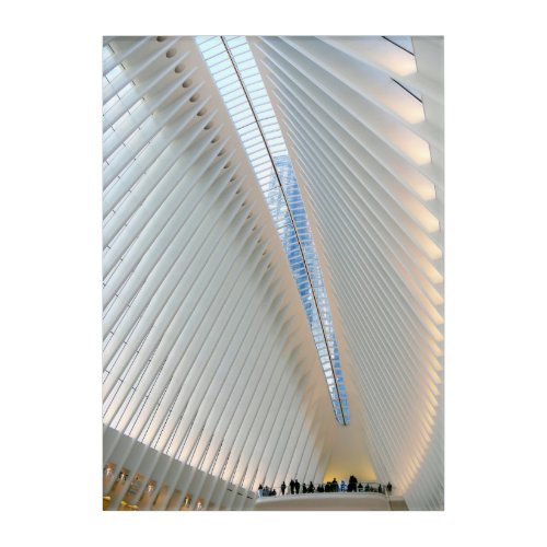 World Trade Center Transportation Hub NY Acrylic Print