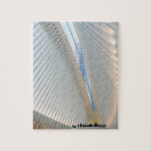 World Trade Center Transportation Hub NY Jigsaw Puzzle