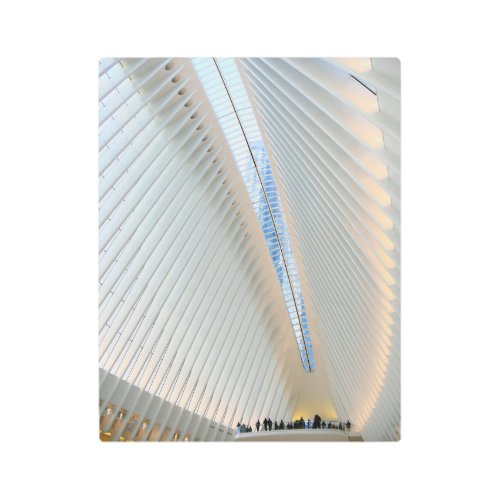 World Trade Center Transportation Hub NY Metal Print