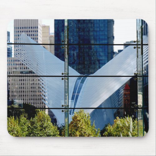 World Trade Center Transportation Hub NY Mouse Pad