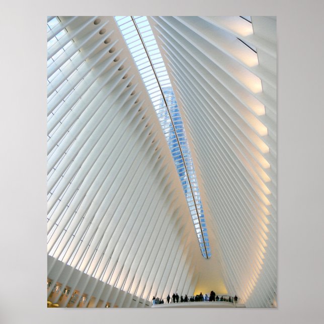 World Trade Center Transportation Hub, NY Poster (Front)