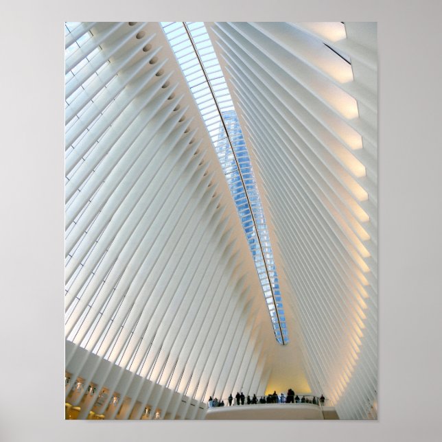 World Trade Center Transportation Hub, NY Poster (Front)