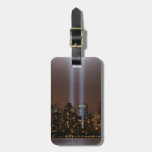 World Trade Center Tribute In Light In New York. Luggage Tag at Zazzle