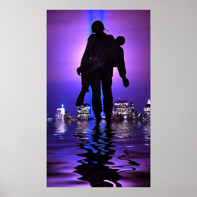 World Trade Center Tribute in Light Poster (Front)