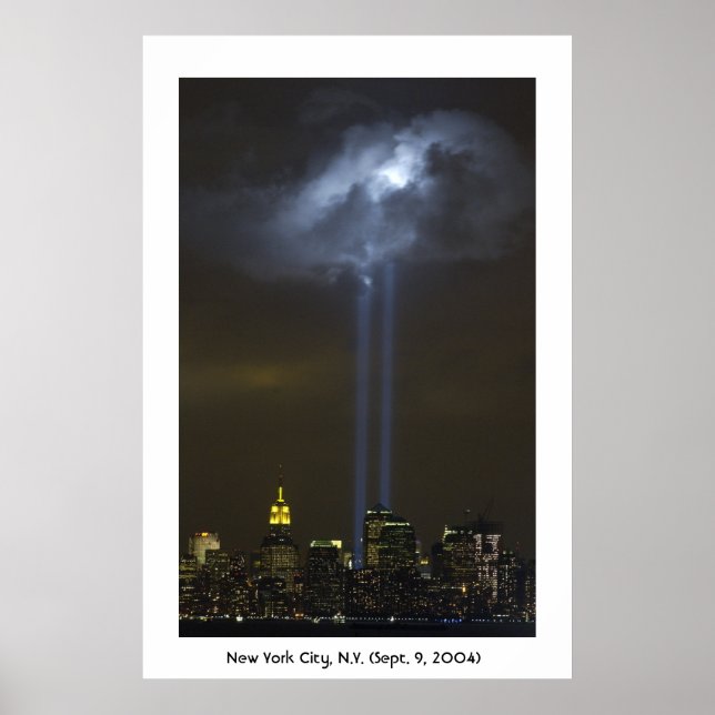 World Trade Center Tribute Light Poster (Front)