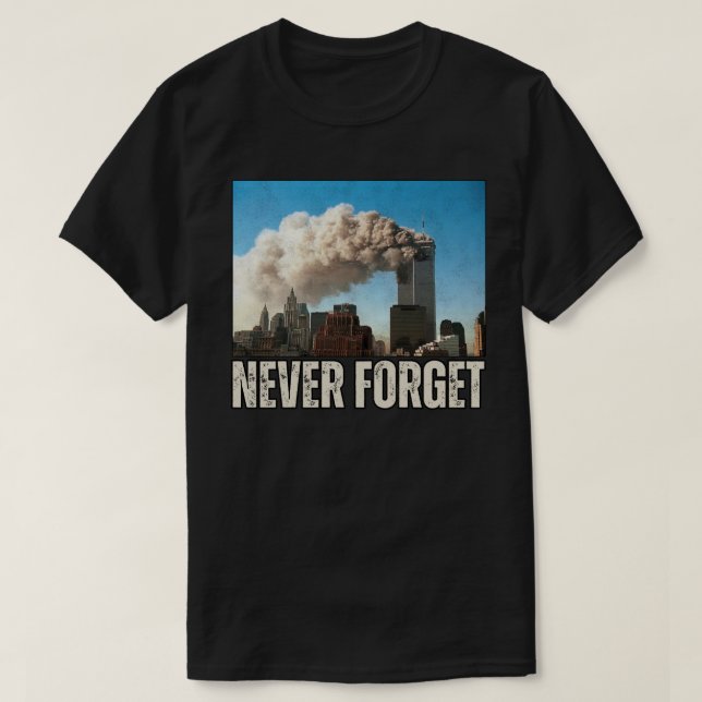 World Trade Center Twin Towers T-Shirt (Design Front)