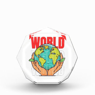 World – Travel Adventure Globe Design Acrylic Award