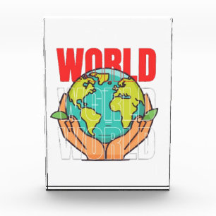 World – Travel Adventure Globe Design Acrylic Award