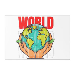 World – Travel Adventure Globe Design Acrylic Print