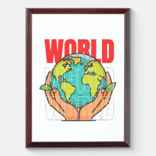 World – Travel Adventure Globe Design Award Plaque