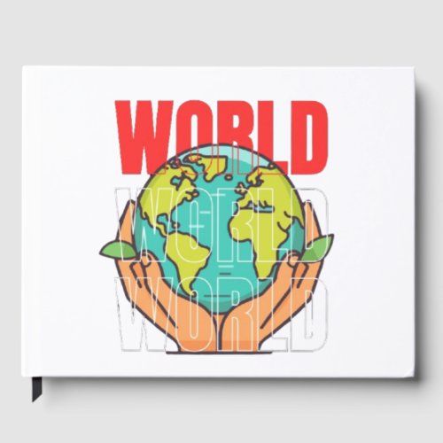 World – Travel Adventure Globe Design Guest Book