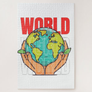 World – Travel Adventure Globe Design Jigsaw Puzzle