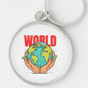 World – Travel Adventure Globe Design Keychain