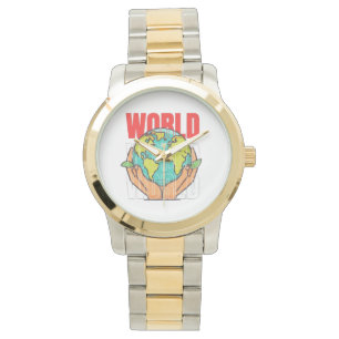 World – Travel Adventure Globe Design Watch