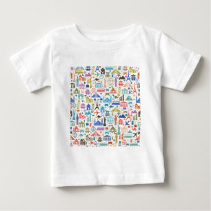 world travel baby T-Shirt